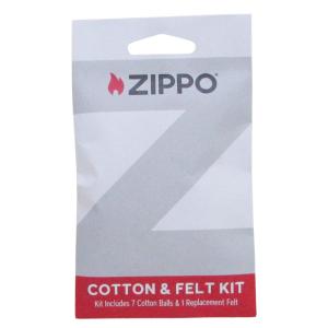 ジッポー 交換用綿 オイルライター専用綿（コットン＆フェルトセット）#122110