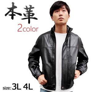 AVIREX メンズ シングルライダース レザージャケット 本革