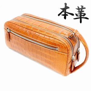 ボストンバッグ メンズ 日本製 本革 クロコダイル アリゲーター ワニ革