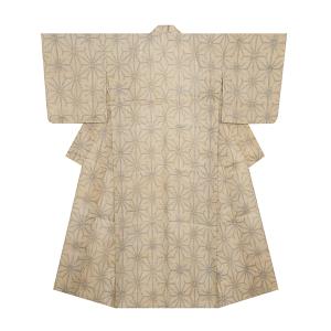 重要無形文化財宮古上布 白 麻の葉模様 単衣着物...の商品画像