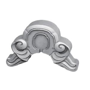 貴重な鬼瓦 覆輪丸張 7寸又 いぶし 鬼瓦 淡路瓦 : 日之出工業株式会社