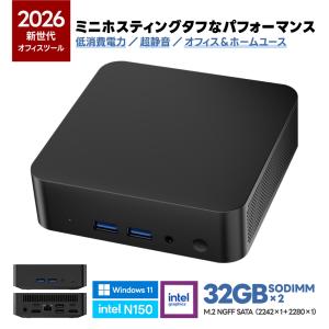 デスクトップ パソコン ミニPC miniPC ...の商品画像