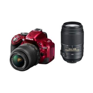 Nikon デジタル一眼レフカメラ D5200 ダブルズームキット AF-S DX NIKKOR 1...
