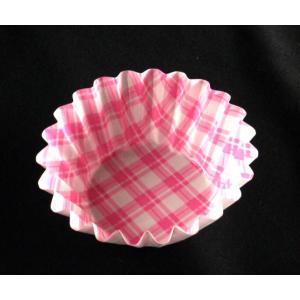 おかずカップ 厚いカラフルカップ チェック柄 ...の詳細画像3