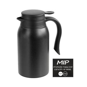卓上ポット MIP ステンレス製 保温 保冷 ブラック 容量900ml