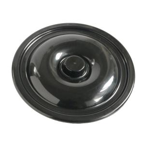 バケツ用フタ 8L/10L対応 ブラック 直径29.7cm (100円ショップ