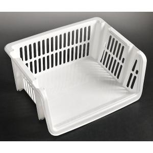 ストッカー のせのせストッカー よこ型 ホワイ...の詳細画像2