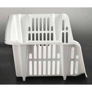 ストッカー のせのせストッカー よこ型 ホワイ...の詳細画像4