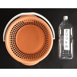 バスケット 丸型 持ち手付 直径35.2×高さ...の詳細画像1