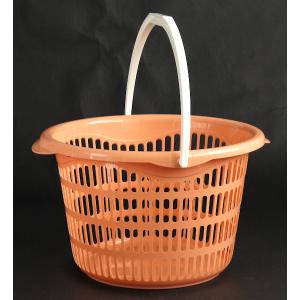 バスケット 丸型 持ち手付 直径35.2×高さ...の詳細画像3