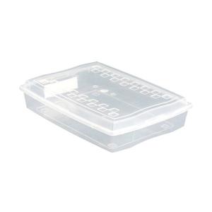 なんでも収納くん A4 クリア 34.4×25.3×高さ7.3cm