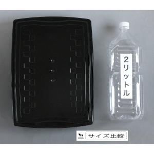 収納ケース フタ付 ブラック A4サイズ(34...の詳細画像1