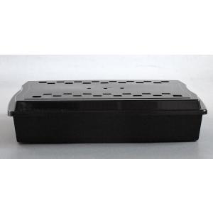 収納ケース フタ付 ブラック A4サイズ(34...の詳細画像3