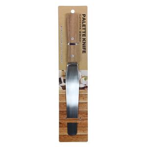 パレットナイフ 木柄 大サイズ(全長26.5cm) (100円ショップ