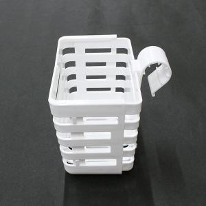 伸縮式水切りかご用小物入れ 9×10.9×奥行...の詳細画像3