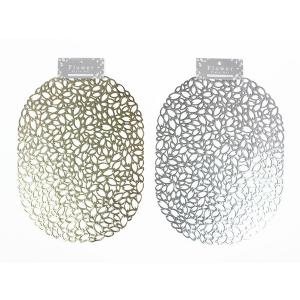 ランチョンマット PVC製 フラワー 楕円型 ...の詳細画像1