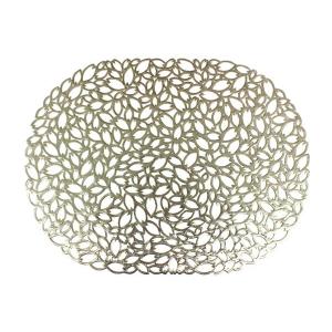 ランチョンマット PVC製 フラワー 楕円型 ...の詳細画像3