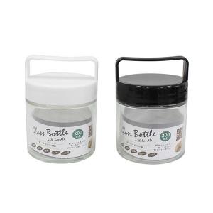 取っ手付ガラス瓶 容量200ml [色指定不可...の詳細画像1