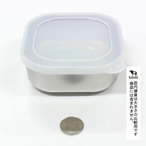保存容器 ステンレス製 角型 フタ付 11×1...の詳細画像1