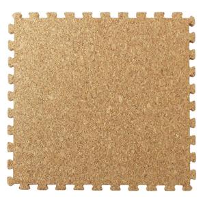 ジョイントマット コルク 粗目 30×30cm (100円ショップ 100円均一 100均一 100均)