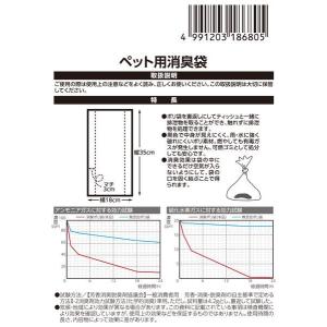 ペット用消臭袋 35×18×マチ6cm 35枚...の詳細画像3