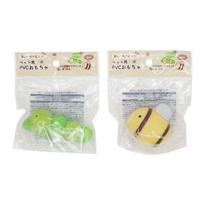 ペット用PVCおもちゃ いもむし・ハチ [種類...の詳細画像1