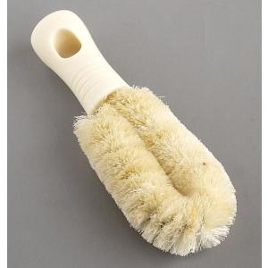 たわし 柄付 サイザル麻 全長12.5cm (...の詳細画像3