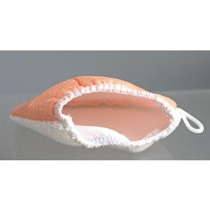 リバーシブルあかすりミトン 17×13cm (...の詳細画像4