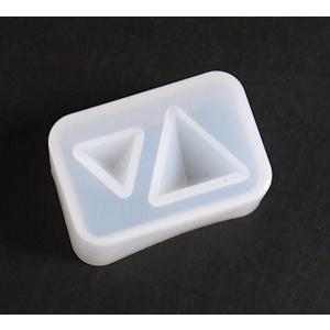 UVレジン用シリコンモールド トライアングル型...の詳細画像2