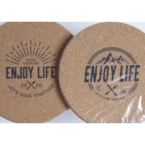 コルク鍋敷 ENJOY LIFE 直径19cm...の詳細画像2