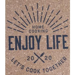 コルク鍋敷 ENJOY LIFE 直径19cm...の詳細画像5