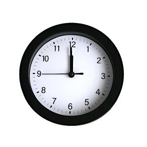 掛け時計 Casual mono 直径16cm ［色指定不可］
