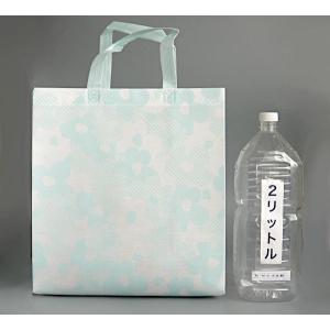 トートバッグ フラワー 31.5×33.5×マ...の詳細画像2