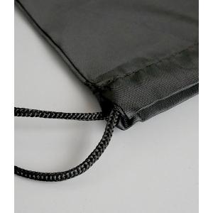 ナップサック ブラック 33×41cm (10...の詳細画像4