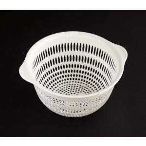 ザル 直径17cm ホワイト コッポ (100円ショップ 100円均一