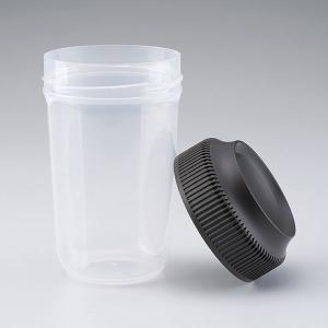 プロテインシェイカー ブラック (100円ショ...の詳細画像2