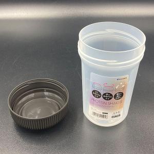 プロテインシェイカー ブラック (100円ショ...の詳細画像4