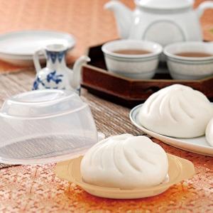 ふっくら肉まんレンジ蒸し器 ベージュ 16.9...の詳細画像5