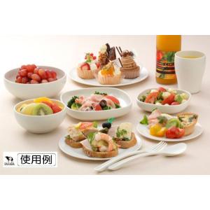 角皿 フォリオ ディッシュ スクエア13 ホワ...の詳細画像3
