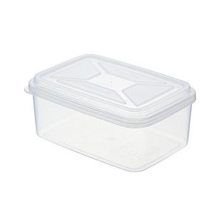 保存容器 レンジパック 容量1.1Ｌ 電子レンジ可 クリアー (100円ショップ 100円均一 100均一 100均)