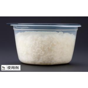 保存容器 楽ちんパック ごはん大盛り用 クリア...の詳細画像4