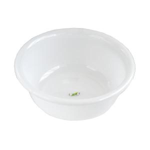 洗面器 湯桶 リーフ ナチュラル 容量3.5L (100円ショップ 100円均一 100均一 100均)｜kawauchi