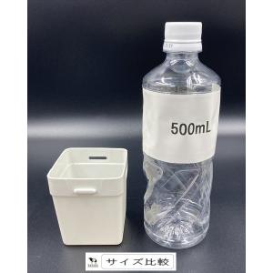連結ポケット アイボリー 7.4×7.4×高さ...の詳細画像3