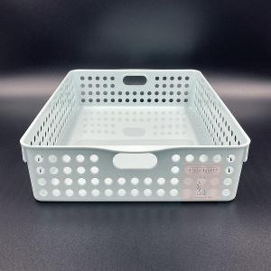 ストックバスケット A4サイズ収納可 ライトブ...の詳細画像3