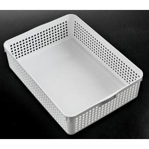 ネームバスケット A4サイズ収納可 ホワイト ...の詳細画像2