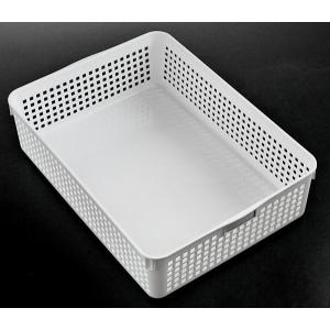 ネームバスケット A4サイズ収納可 ホワイト ...の詳細画像2
