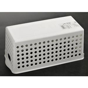 ストックバスケット スリム ホワイト 13.3...の詳細画像5