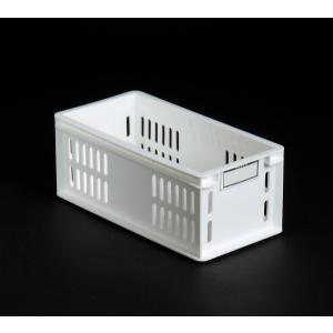 シェリーコンテナ652 ホワイト 12.1×20.5×高さ10.8cm : 100円雑貨