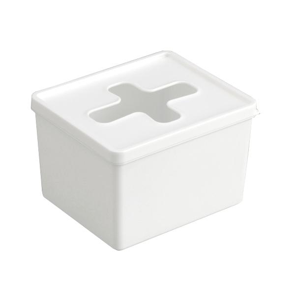 プルアウトボックス ホワイト トールサイズ(11×13×高さ8.7cm) (100円ショップ 100...
