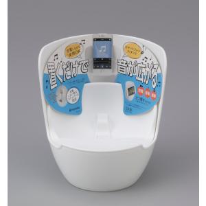 スマホスタンド ケーブルストッパー付 ホワイト...の詳細画像1